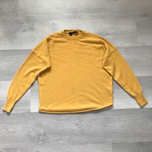 360 CASHMERE SWEATER WOMENS LONG SLEEVE CREW NECK 100% CASHMERE SMALL